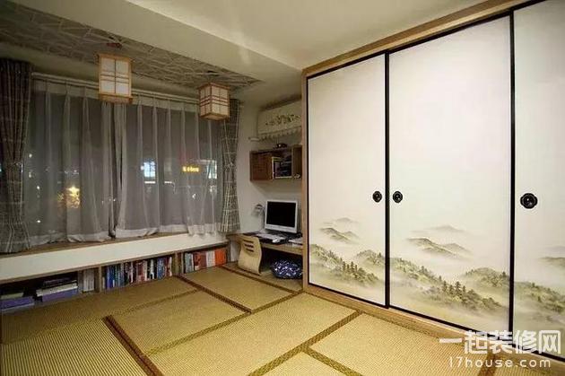 59平的简约风小户型二居室，榻榻米的设计真实用！