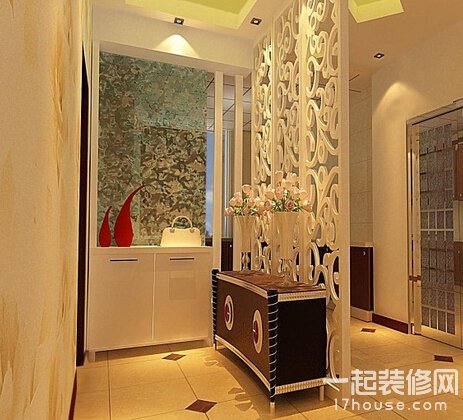 门厅隔断装修效果图欣赏 打造完美隔断